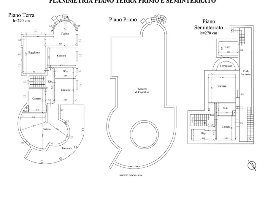 Immagine 20 di Villa in vendita  a Palermo