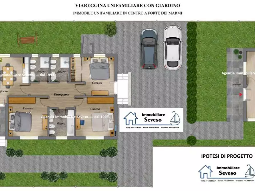 Immagine 16 di Villa in vendita  a Forte Dei Marmi