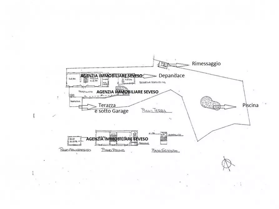 Immagine 25 di Casa bifamiliare in vendita  a Pietrasanta