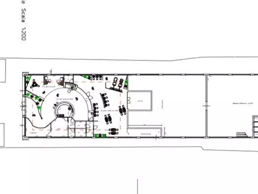 Immagine 3 di Locale commerciale in affitto  a Porcari