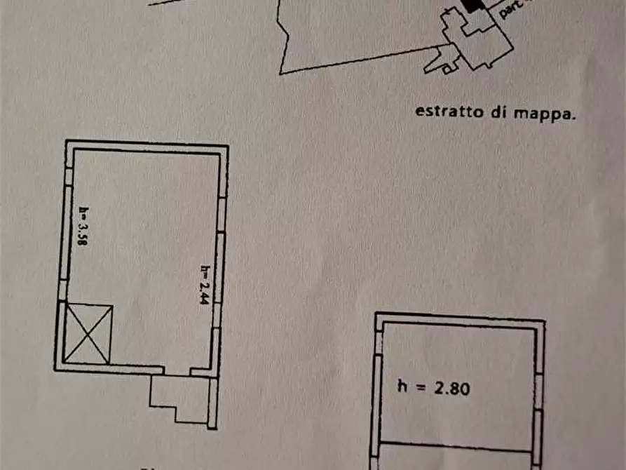 Immagine 20 di Porzione di casa in vendita  a Rapolano Terme
