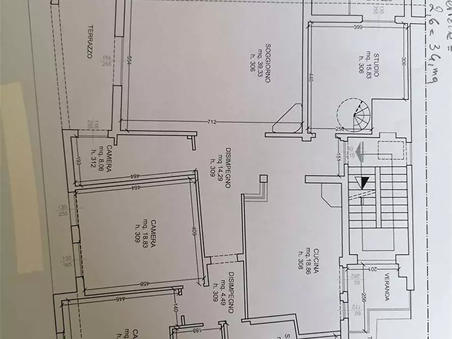 Immagine 35 di Mansarda in vendita  a San Casciano In Val Di Pesa