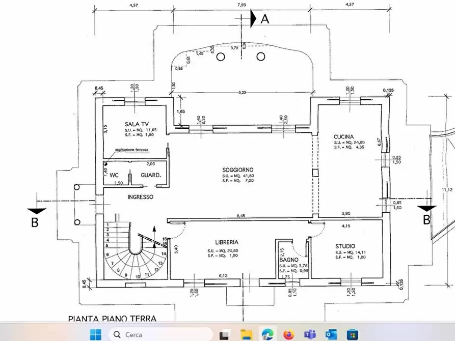 Immagine 17 di Villa in vendita  a Fucecchio