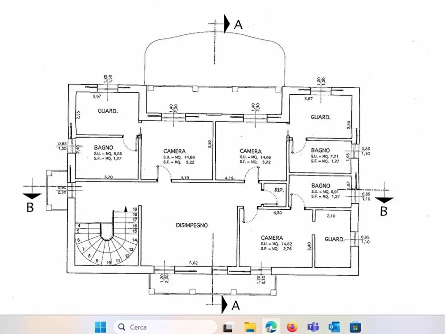 Immagine 16 di Villa in vendita  a Fucecchio