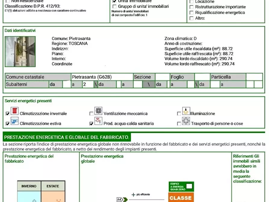Immagine 20 di Villetta a schiera in vendita  a Pietrasanta