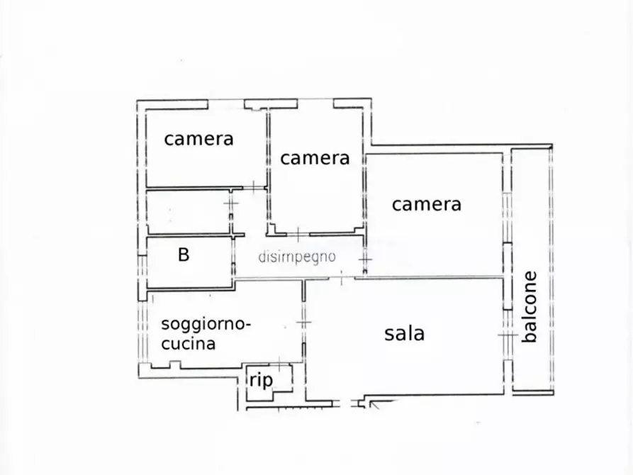 Immagine 1 di Appartamento in vendita  a Livorno