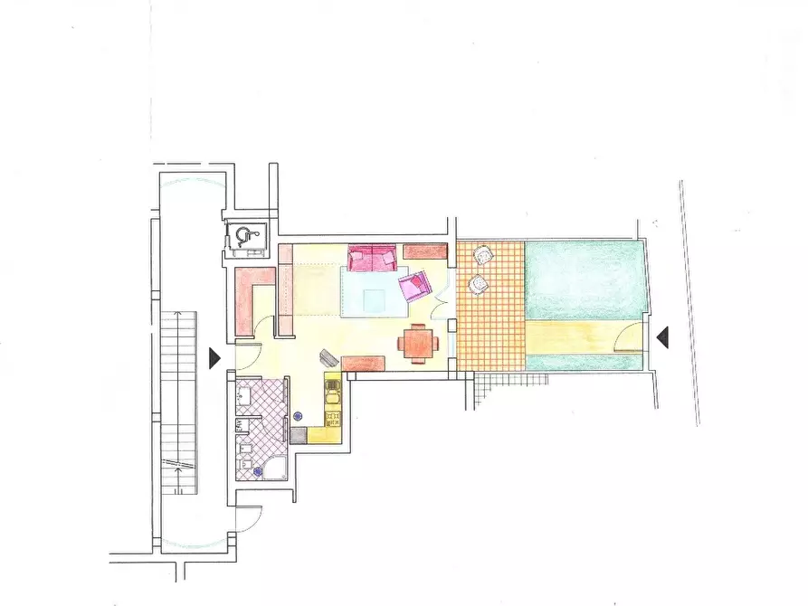 Immagine 16 di Appartamento in vendita  a Peccioli