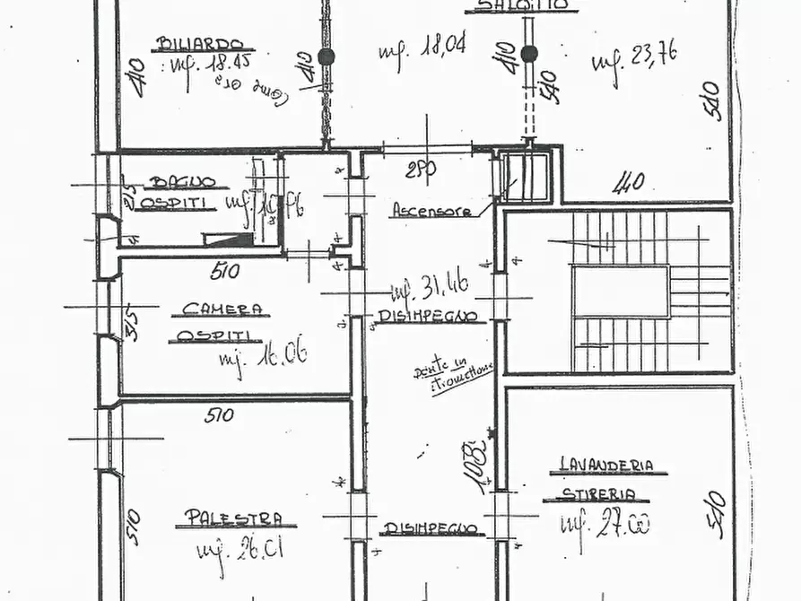Immagine 42 di Villa in vendita  a Cascina