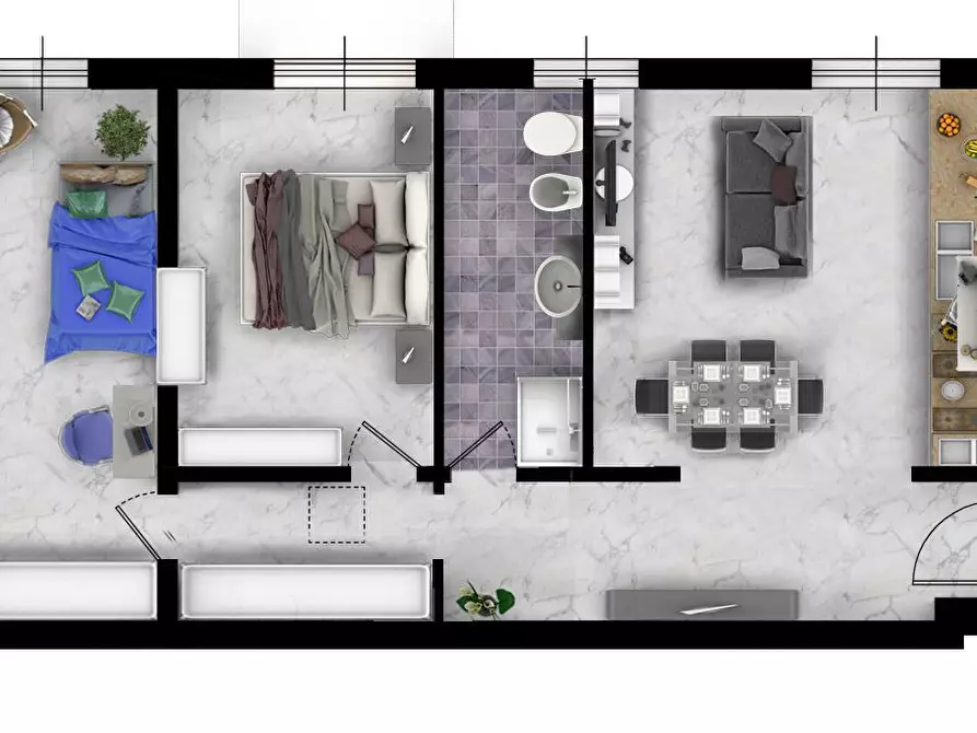 Immagine 13 di Appartamento in vendita  a Pisa