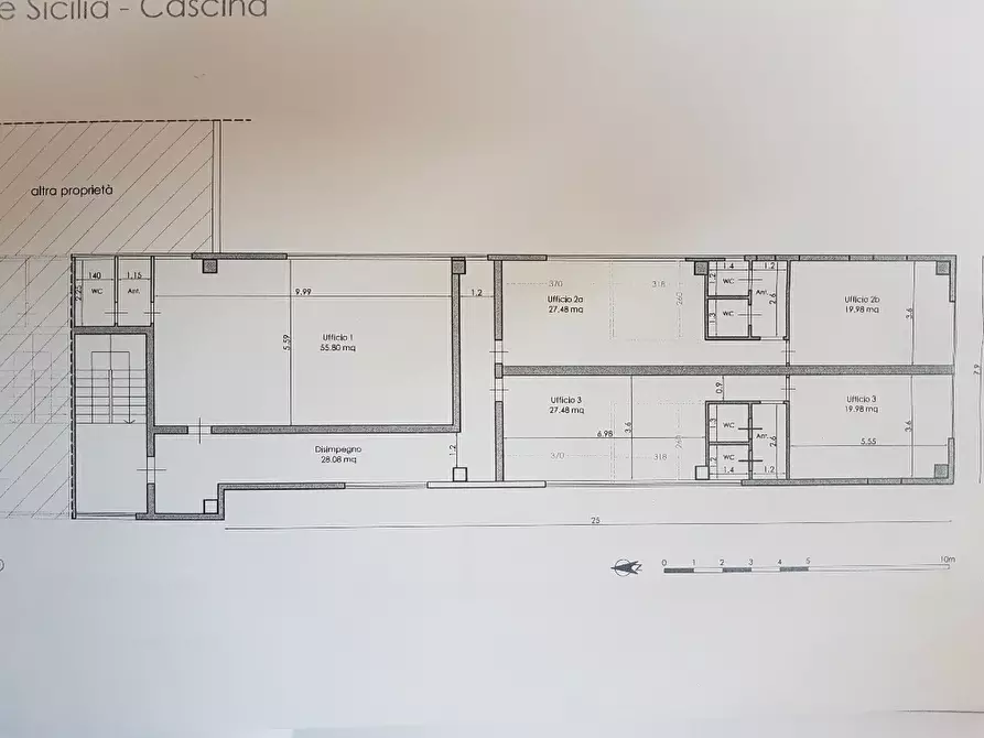 Immagine 1 di Ufficio in vendita  a Cascina