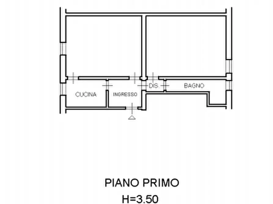 Immagine 25 di Porzione di casa in vendita  a Pisa