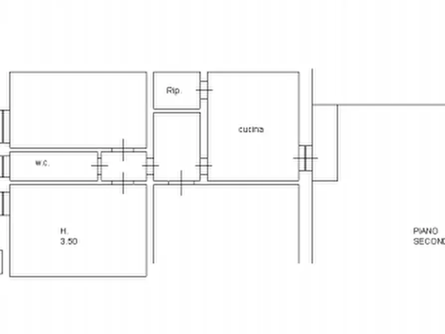 Immagine 28 di Porzione di casa in vendita  a Pisa