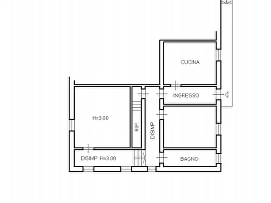 Immagine 27 di Porzione di casa in vendita  a Pisa