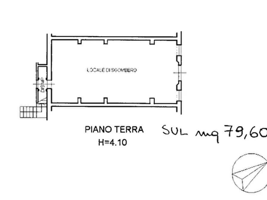 Immagine 32 di Porzione di casa in vendita  a Pisa