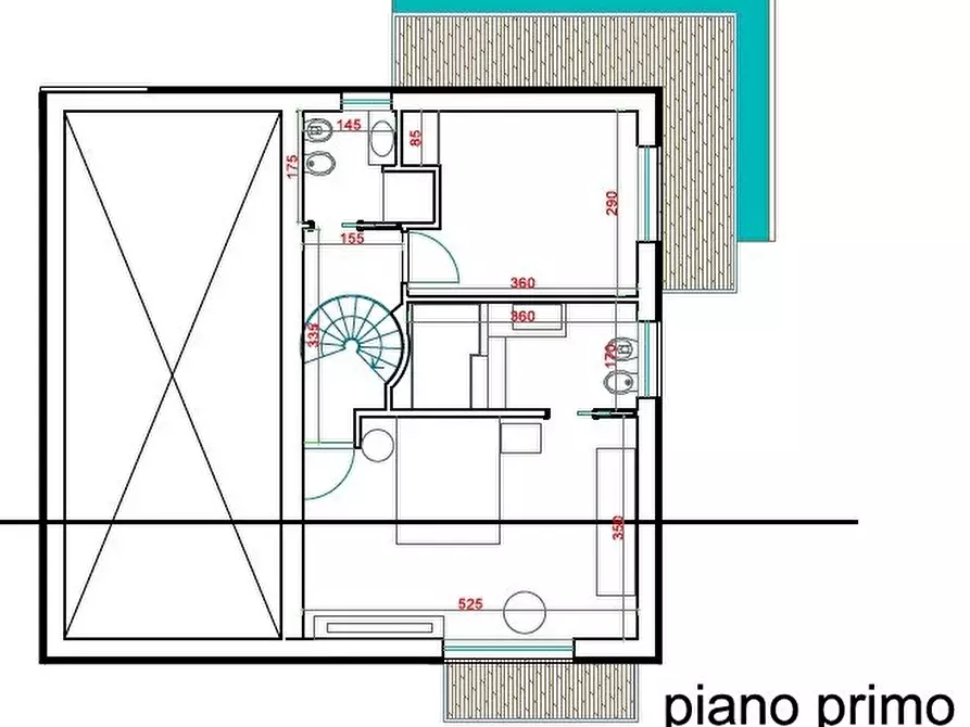 Immagine 17 di Villa in vendita  a Massa