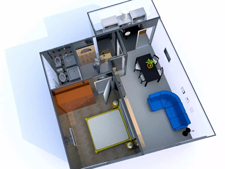 Immagine 8 di Appartamento in vendita  a Asciano