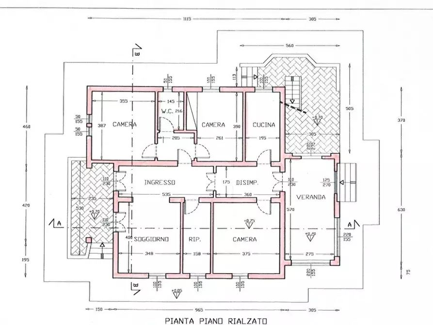 Immagine 15 di Villa in vendita  a Massa