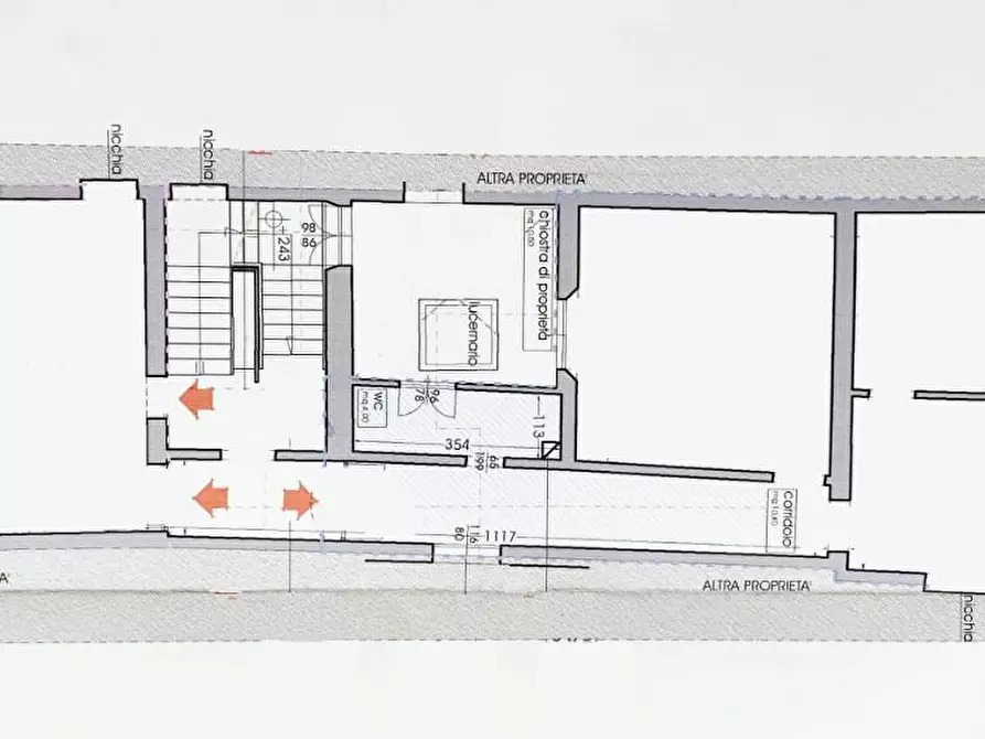 Immagine 13 di Appartamento in vendita  a Pontedera