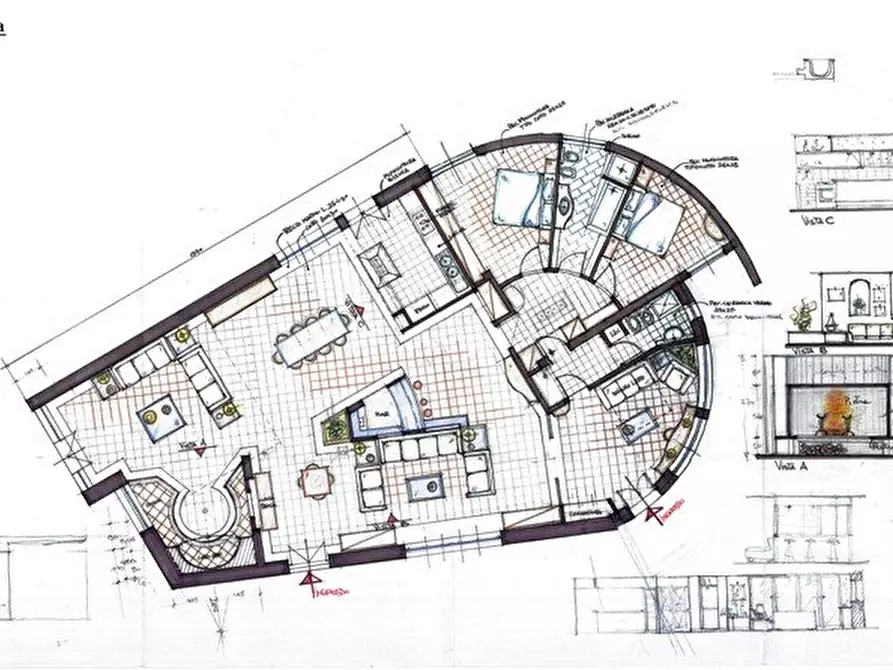 Immagine 35 di Villa in vendita  a Carrara