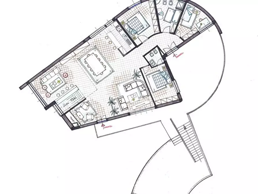 Immagine 34 di Villa in vendita  a Carrara