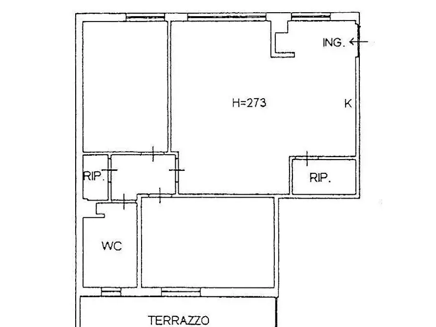 Immagine 8 di Appartamento in vendita  a Pontedera