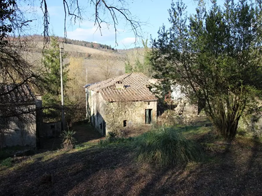 Immagine 10 di Casa colonica in vendita  a Castellina In Chianti
