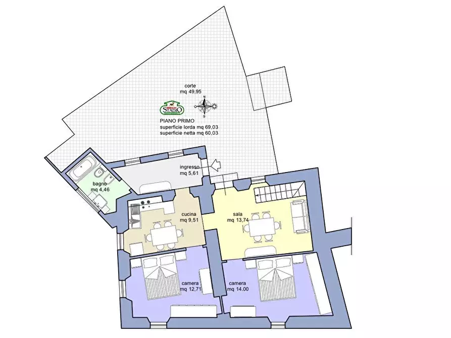 Immagine 12 di Casa indipendente in vendita  a Pontremoli