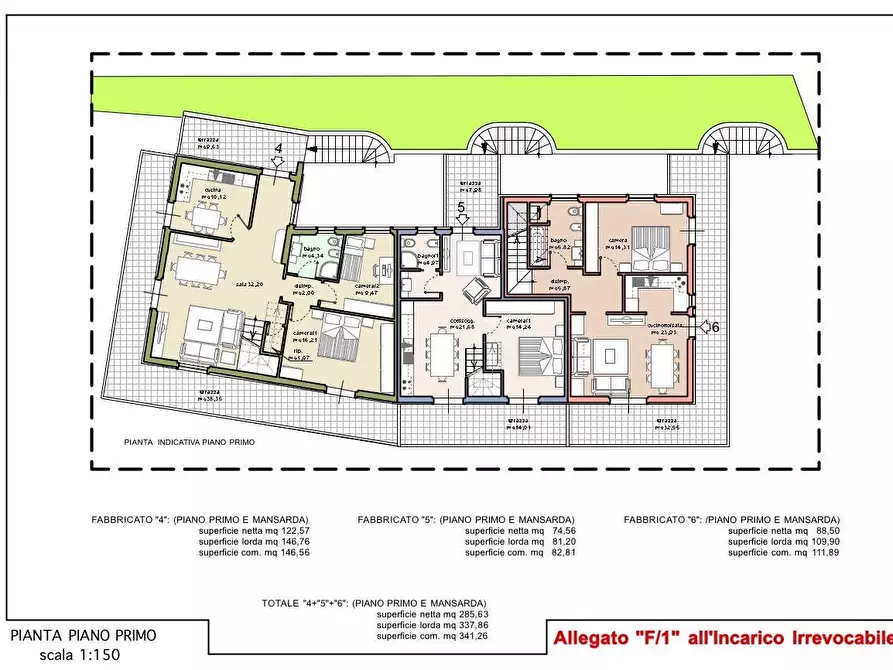 Immagine 14 di Palazzo in vendita  a Carrara