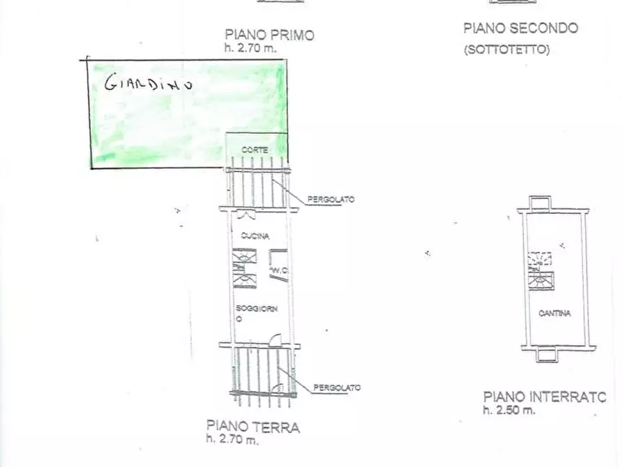 Immagine 29 di Villetta a schiera in vendita  a Massa