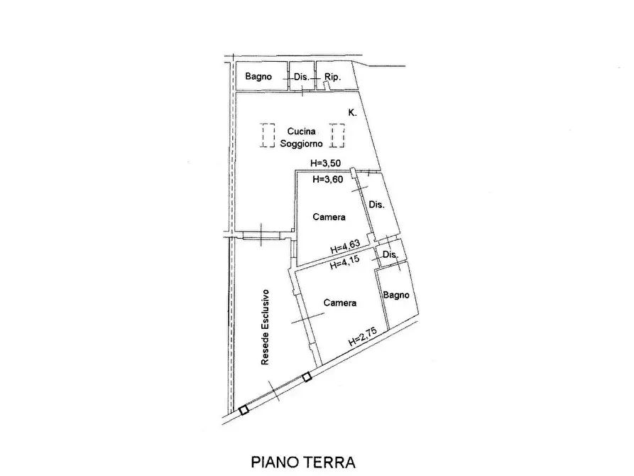 Immagine 24 di Terratetto in vendita  a Vecchiano