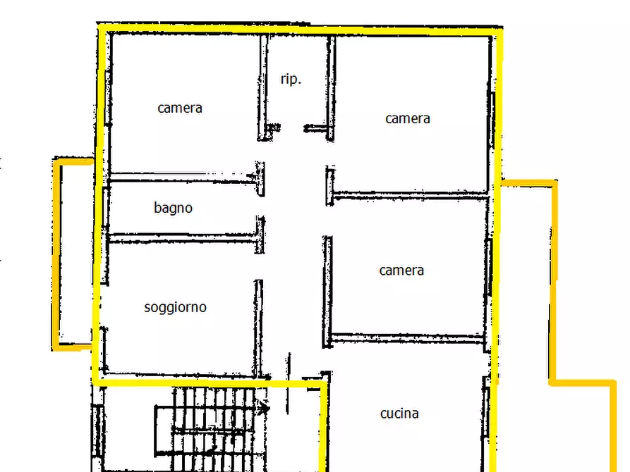 Immagine 13 di Appartamento in vendita  a Certaldo