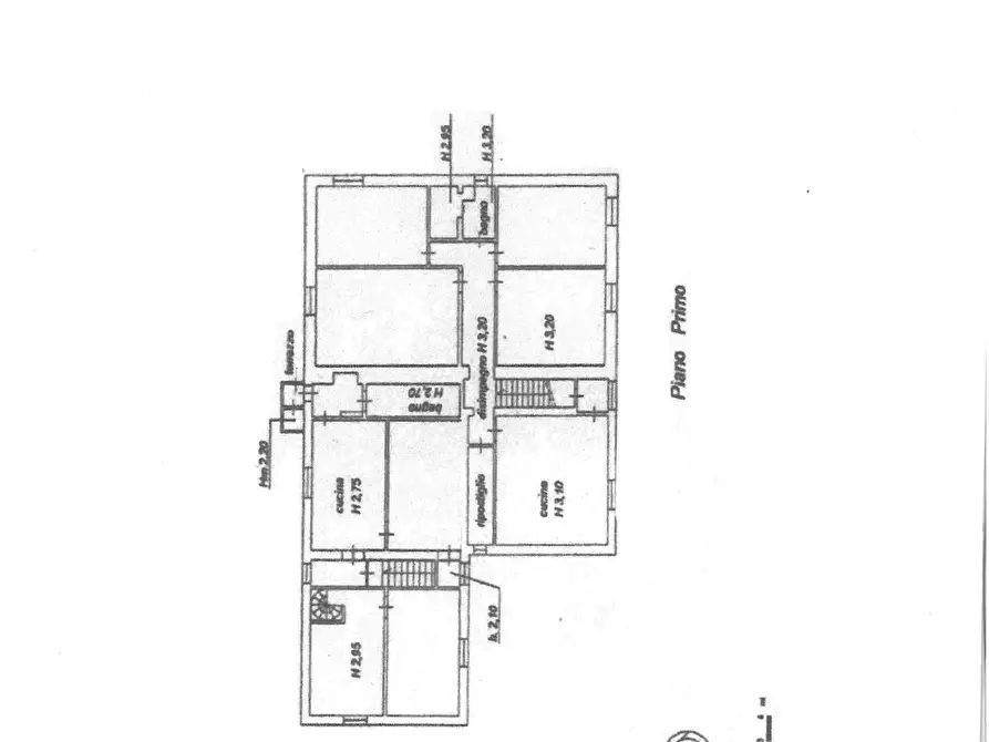 Immagine 13 di Casa colonica in vendita  a San Giuliano Terme