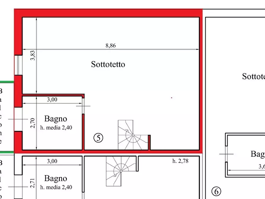 Immagine 31 di Appartamento in vendita  a Montignoso