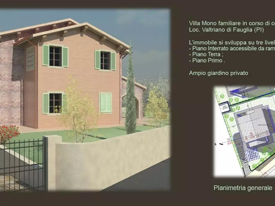 Immagine 1 di Villa in vendita  a Fauglia
