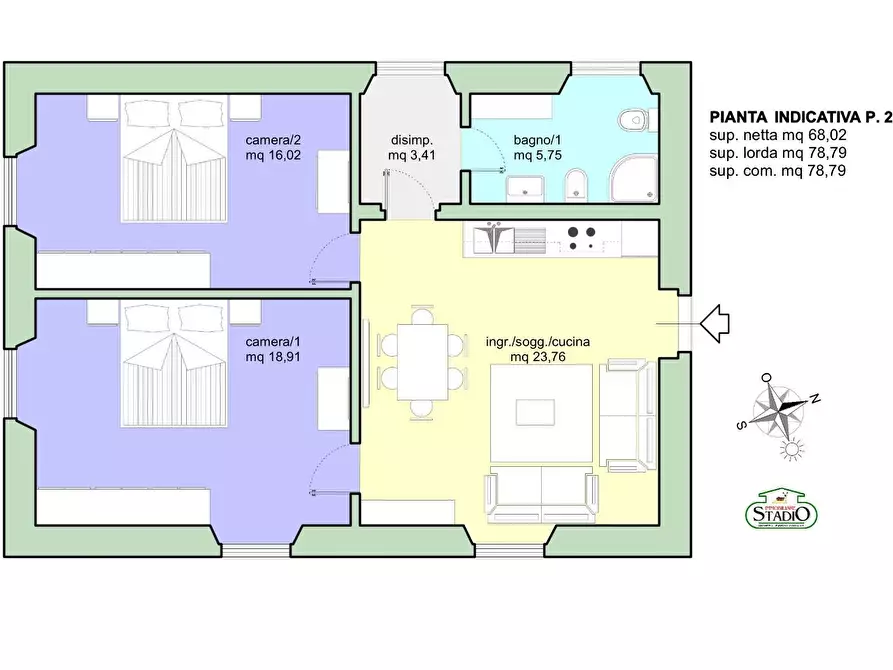 Immagine 16 di Appartamento in vendita  a Carrara