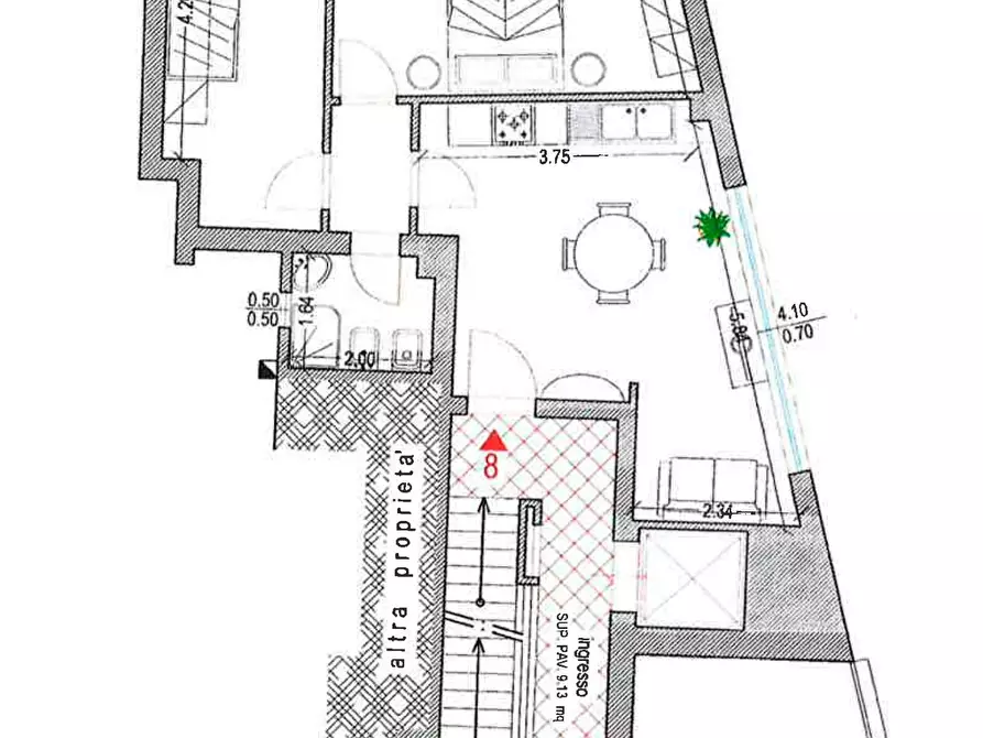 Immagine 3 di Appartamento in vendita  a Casciana Terme Lari