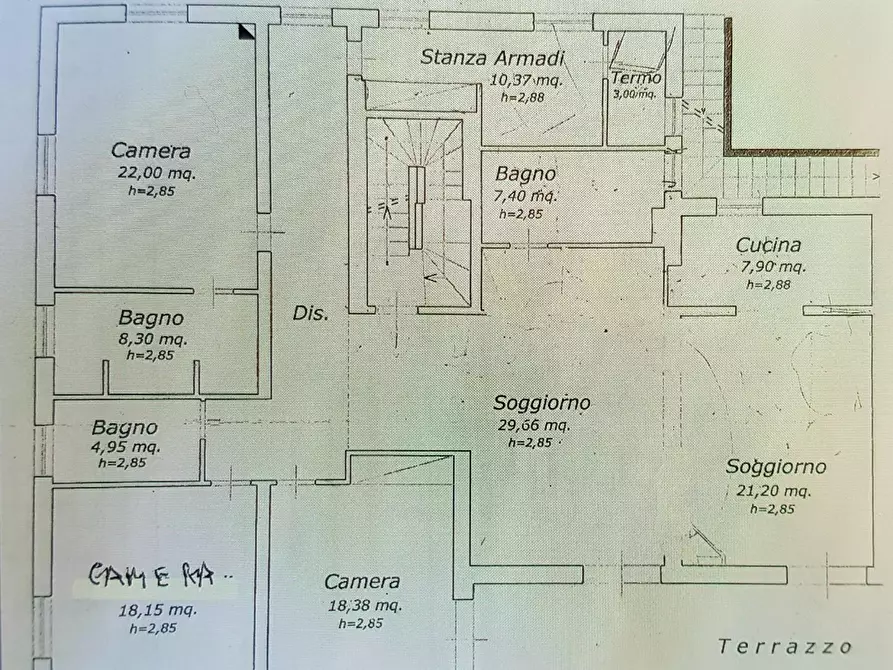 Immagine 1 di Appartamento in vendita  a Pisa