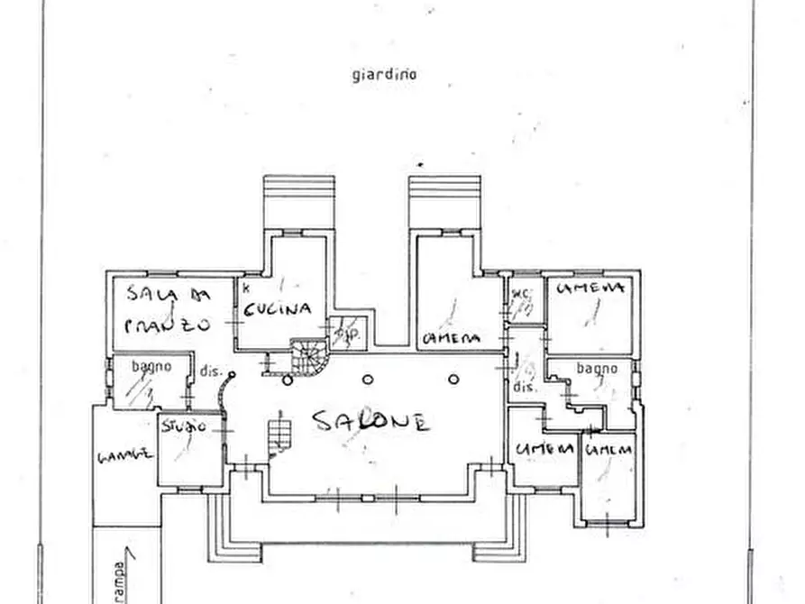 Immagine 28 di Villa in vendita  a San Giuliano Terme