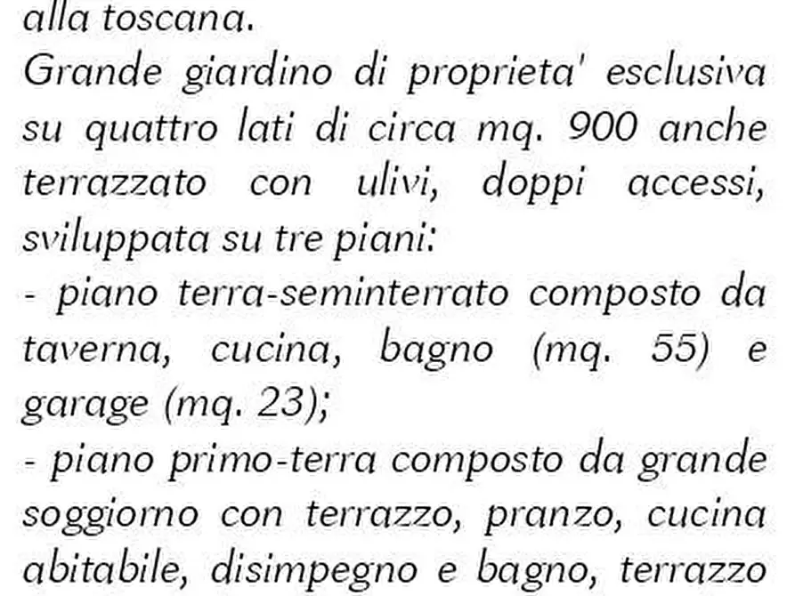 Immagine 5 di Villa in vendita  a Casciana Terme Lari