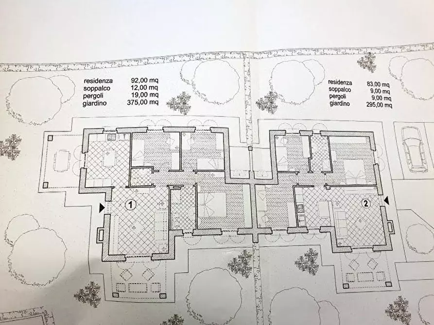 Immagine 10 di Casa bifamiliare in vendita  a Castelnuovo Magra