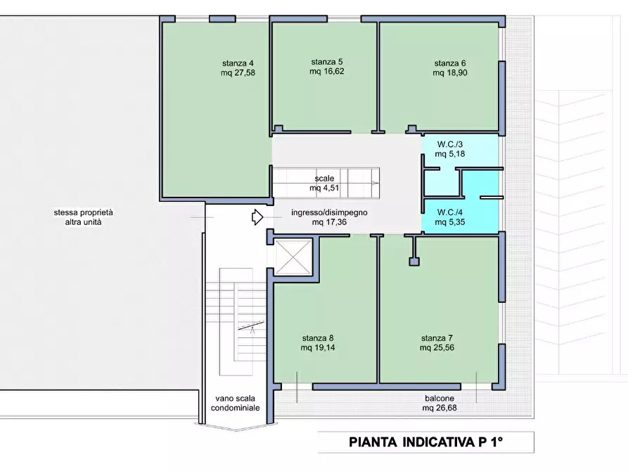 Immagine 2 di Appartamento in vendita  a Carrara
