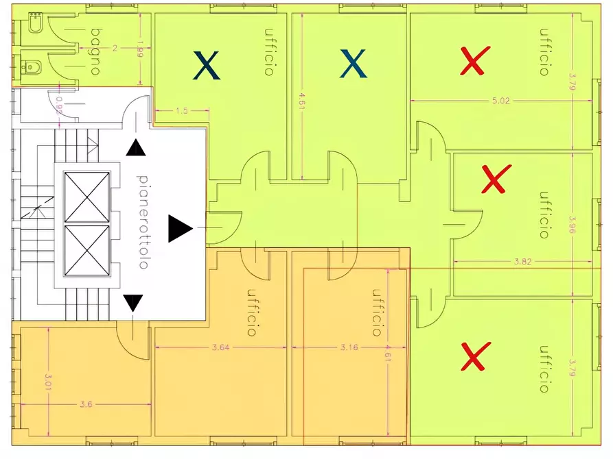 Immagine 1 di Ufficio in affitto  a Livorno