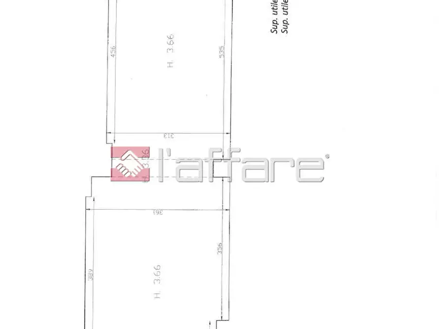 Immagine 3 di Locale commerciale in vendita  a Pontedera