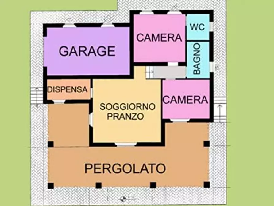 Immagine 3 di Villa in vendita  a Monteverdi Marittimo