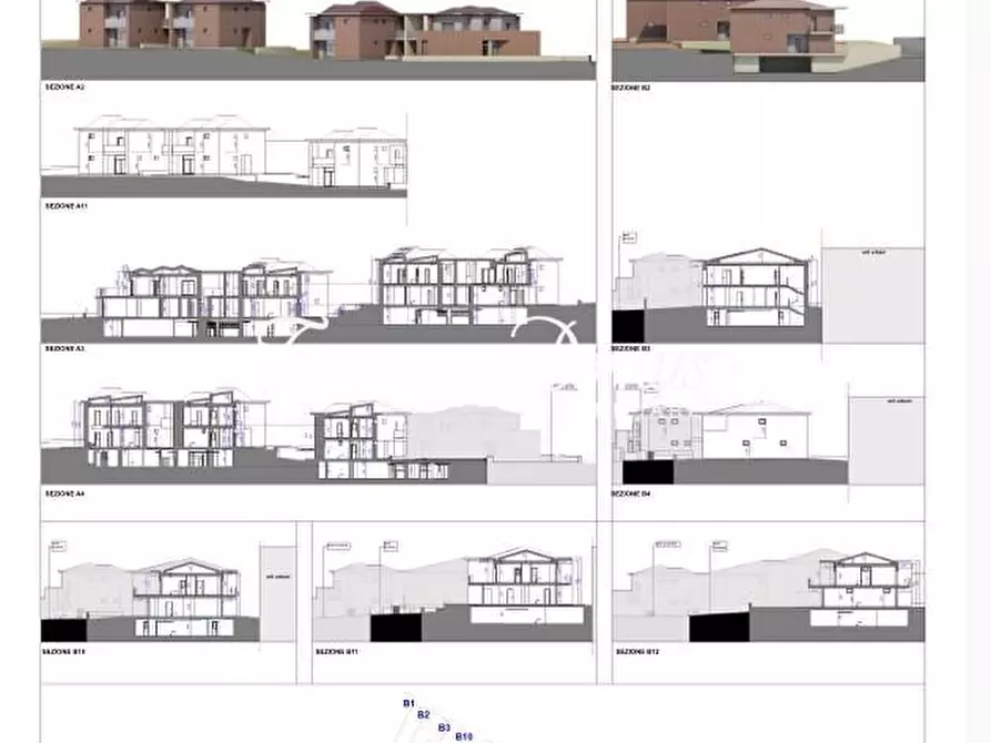 Immagine 12 di Casa trifamiliare in vendita  a Siena