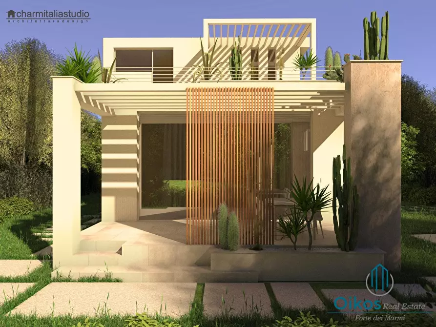 Immagine 3 di Villa in vendita  a Forte Dei Marmi