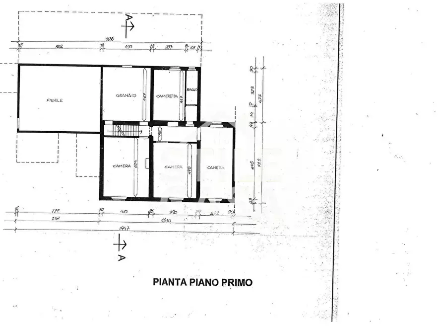 Immagine 15 di Porzione di casa in vendita  a Castelfranco Di Sotto