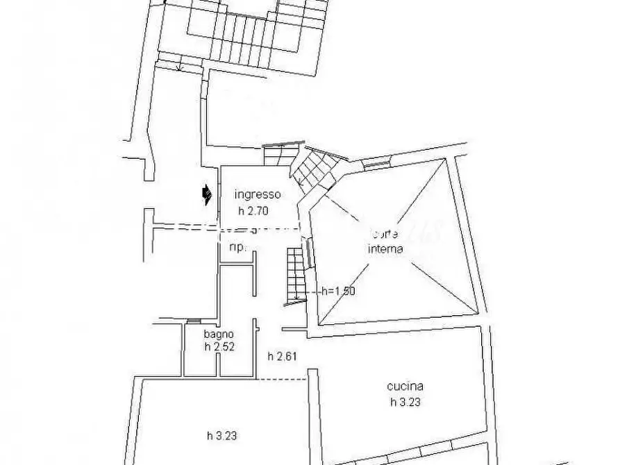 Immagine 11 di Mansarda in vendita  a Siena