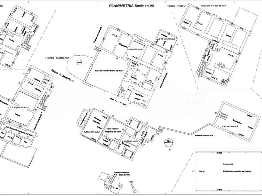 Immagine 9 di Casa colonica in vendita  a Sovicille