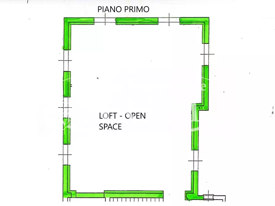 Immagine 2 di Loft/Open space in vendita  a Santa Croce Sull'arno